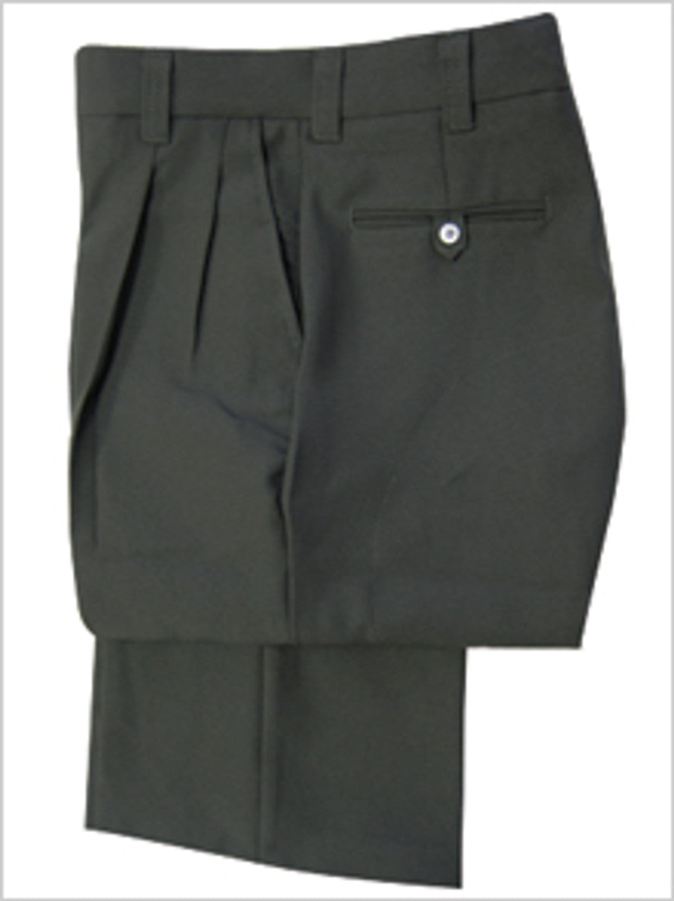 Smitty Charcoal Grey Umpire Pant 4 Way Flat Front *Classic Style* Pleated