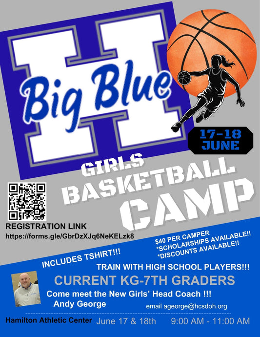 Hamilton Girls Basketball Camp 2026