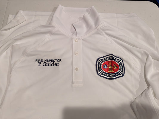 HFD Tactical Polo Short Sleeve Shirt